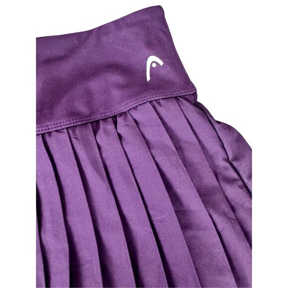 Purple Pleated HEAD Tennis Athletic Skort Size Medium - Picture 1 of 8
